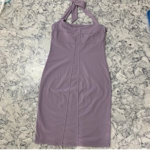 Lilac Athleta Sizzel Yoga Halter Sun Dress